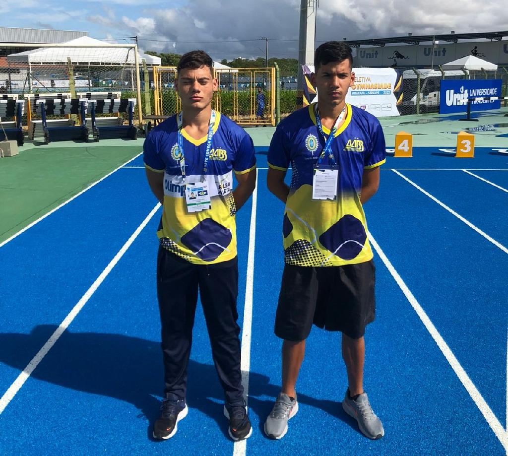 Arthur e Renan são atletas beneficiados pelo Projeto Olimpus-MT