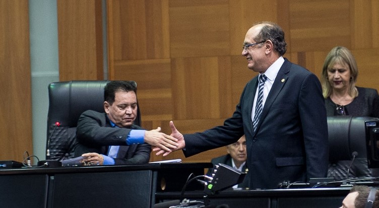 DEP EDUARDO BOTELHO E MINISTRO GILMAR MENDES - FOTO ROGÉRIO FLORENTINO