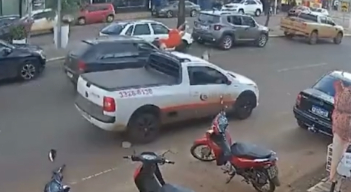 avó atropelada com netos