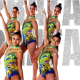 Conjunto brasileiro de ginástica rítmica celebra a conquista da medalha de prata inédita no mundial realizado no Rio de Janeiro.