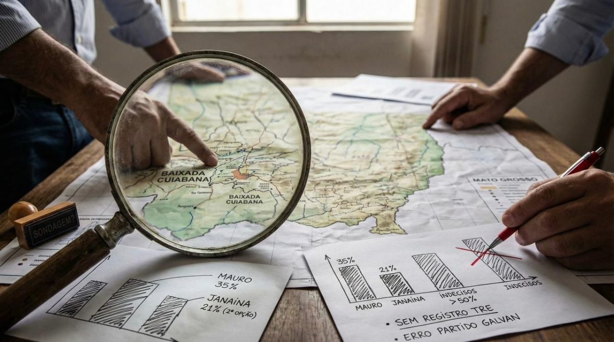 sondagem da Percent Brasil sobre intenção de votos para o Senado de MT em 2026