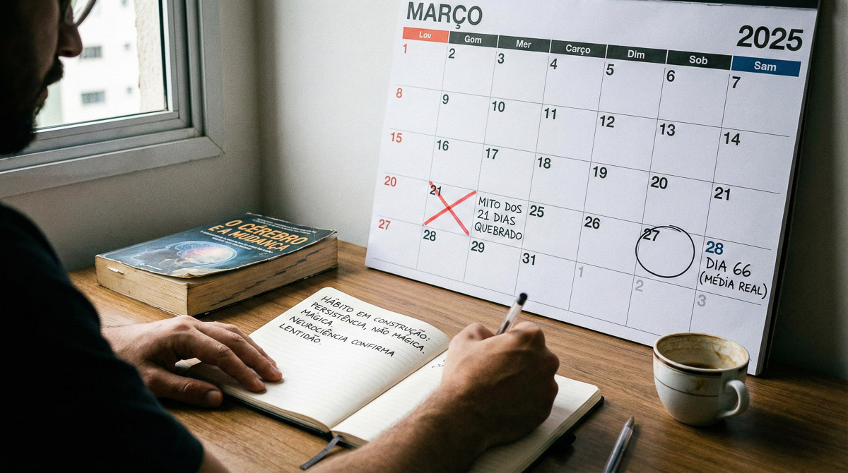 tempo para formar novos hábitos