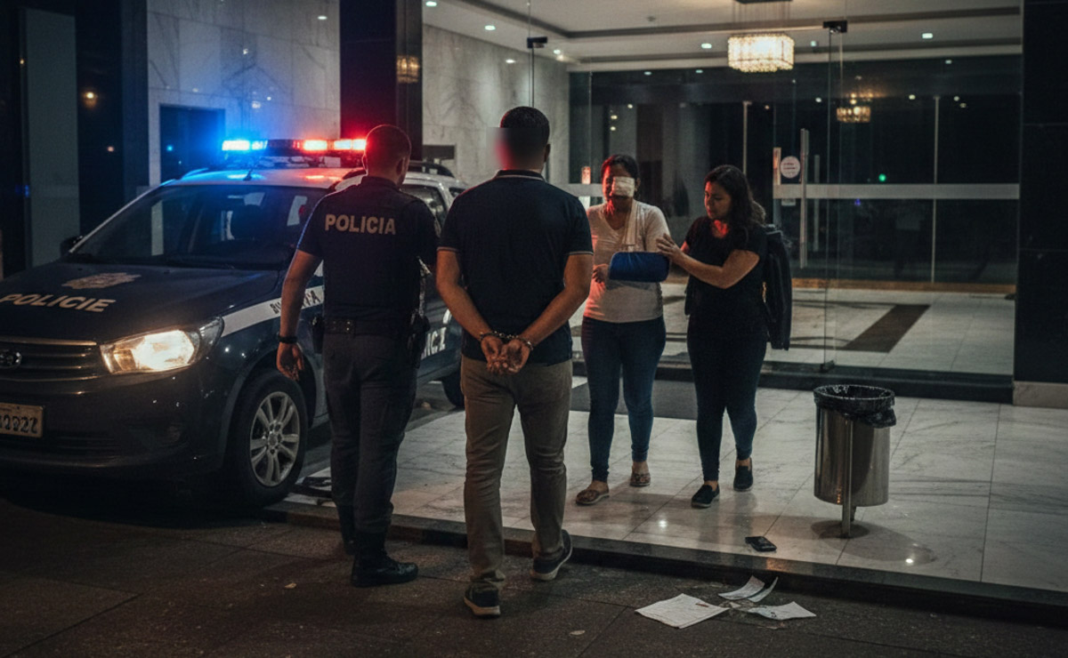 empresário preso Lei Maria da Penha