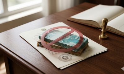 proibição de dinheiro vivo na compra de imóveis