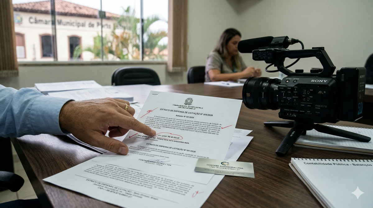 contratos Câmara de Porto Estrela