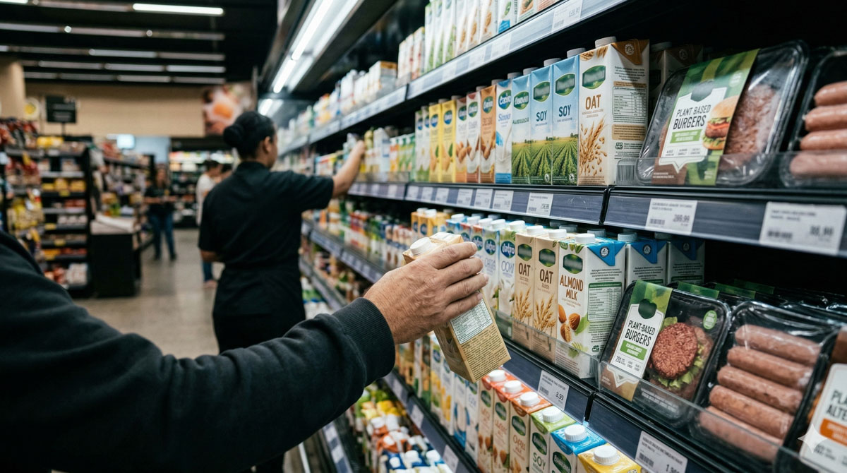 rótulos de produtos vegetais