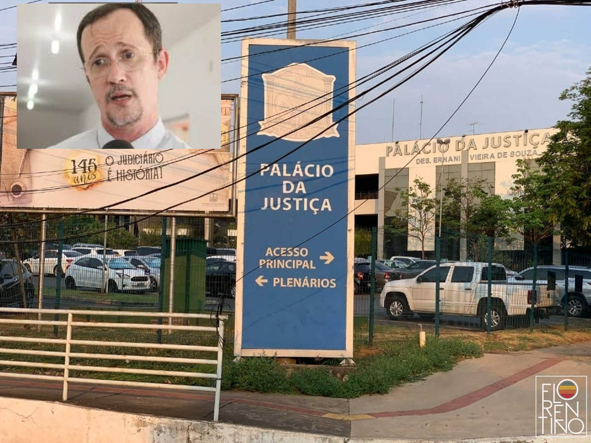 Juiz ameaça jardineiro com arma