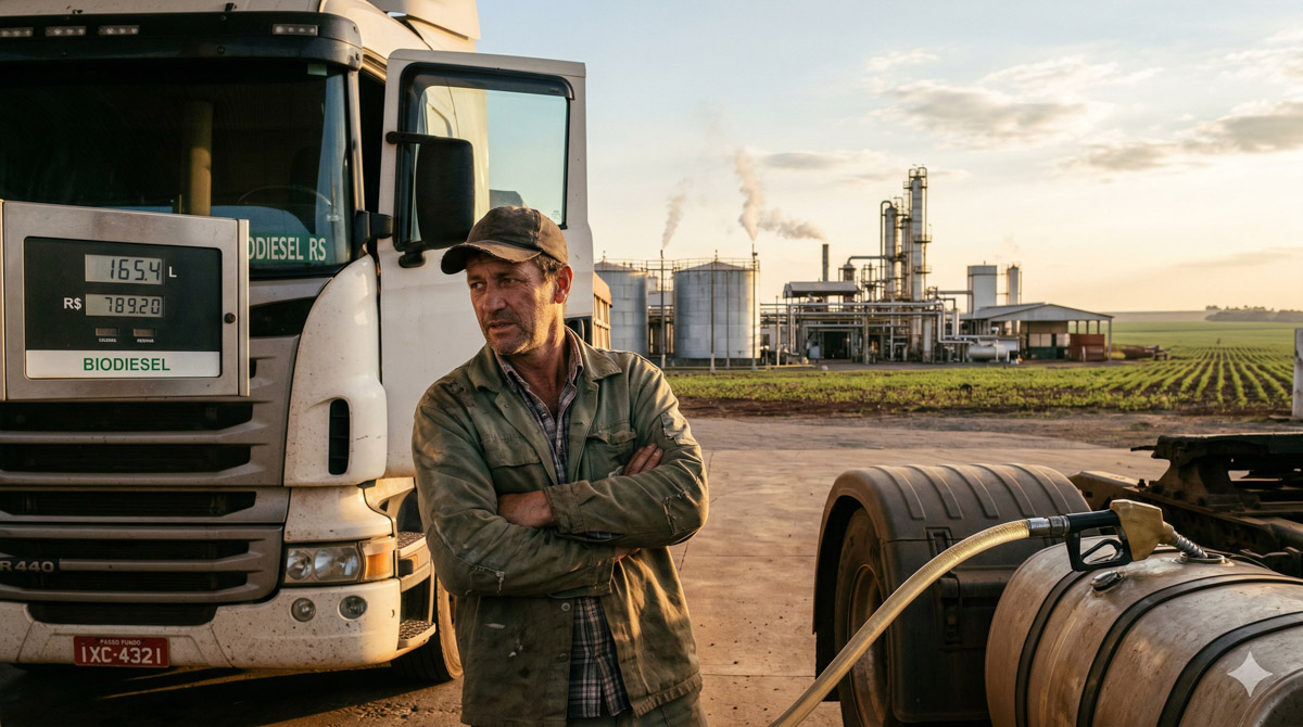 biocombustível que substitui diesel