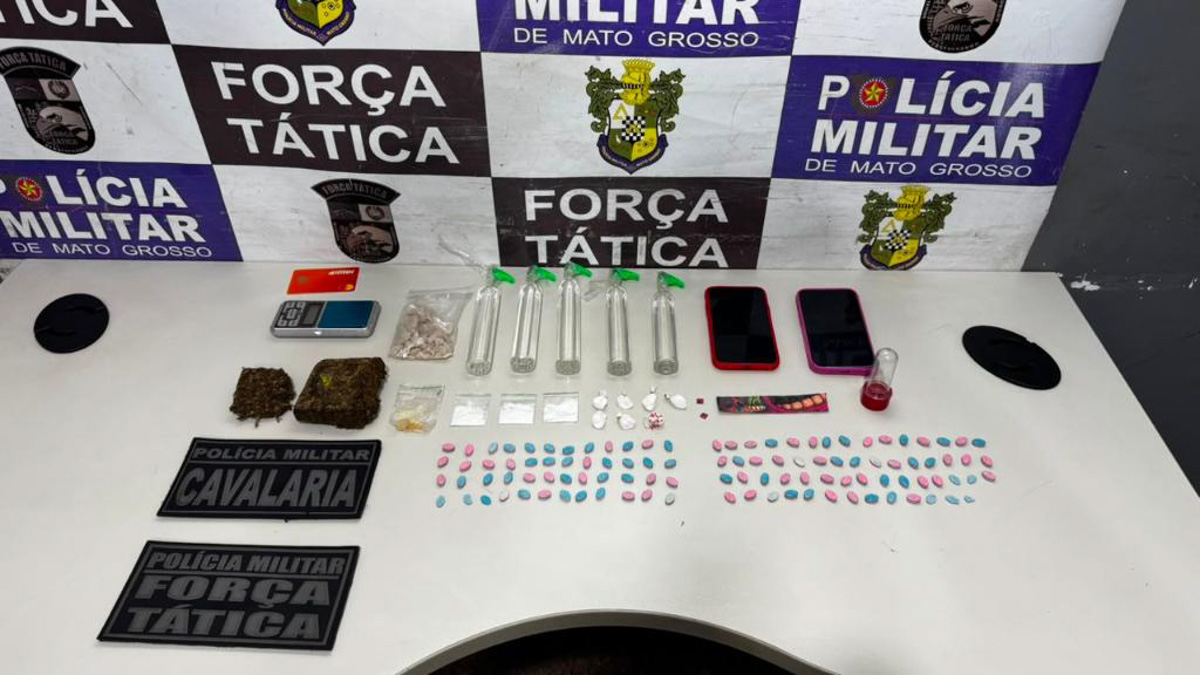 apreensão drogas rondonópolis