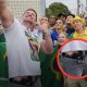 arma na Marcha para Jesus
