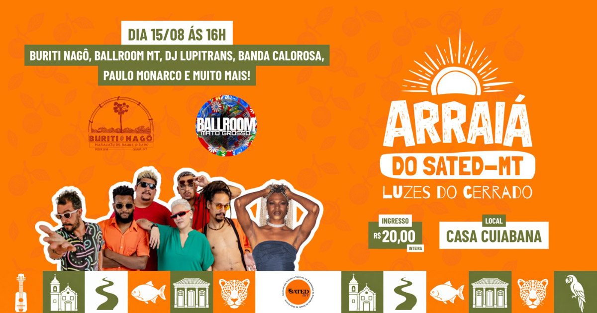 arraiá do Sated-MT